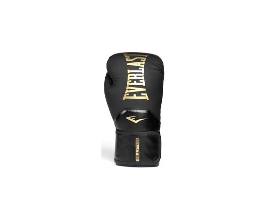 Боксерские перчатки Everlast Elite 2 Boxing Glove P00003273 чорний, золотий 16 унцій (009283623739), изображение 2