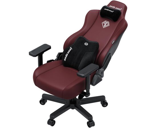 Крісло ігрове Anda Seat Kaiser 3E PVC XL Maroon (AD23YC-XL-09-A-PV/C-A01), зображення 8