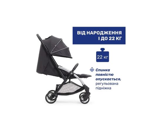 Коляска Chicco Goody Xplus Чорна (8058664190881) (87040.31), зображення 2