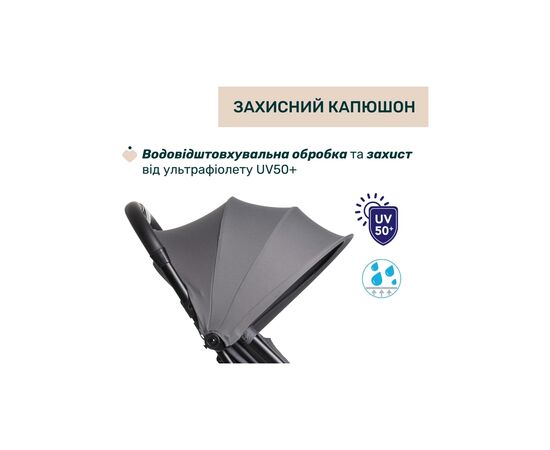 Коляска Chicco Urbino Сіра (8058664182008) (87138.26), зображення 5