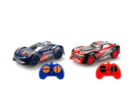 Радіокерована іграшка Silverlit Набір машин STAR CROSS DUO, 1:28, РК, 2,4 GHz (ГГц), червона та синя (20647)