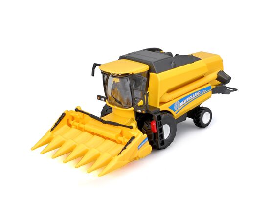 Масштабна модель автомобіля Bburago Автомодель - Зернозбиральний комбайн New Holland TC5.90 (з кукурузною жаткою) (18-31722), зображення 2