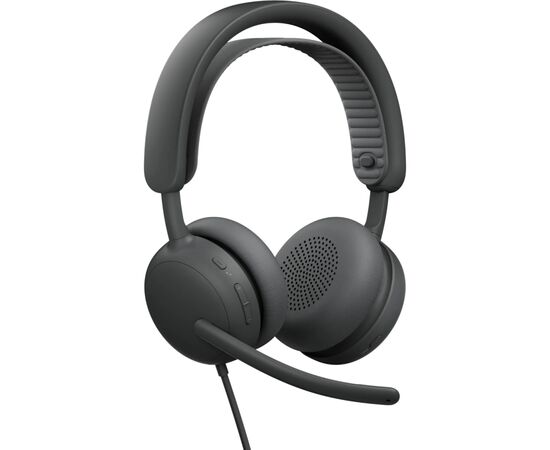 Навушники Logitech Zone Wired 2 USB Graphite (981-001619), зображення 2