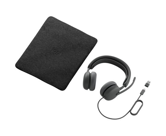 Навушники Logitech Zone Wired 2 USB Graphite (981-001619), зображення 4