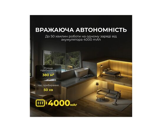 Пилосос Deerma VX100 Ultra S (DEM-VX100ULTRAS), зображення 7