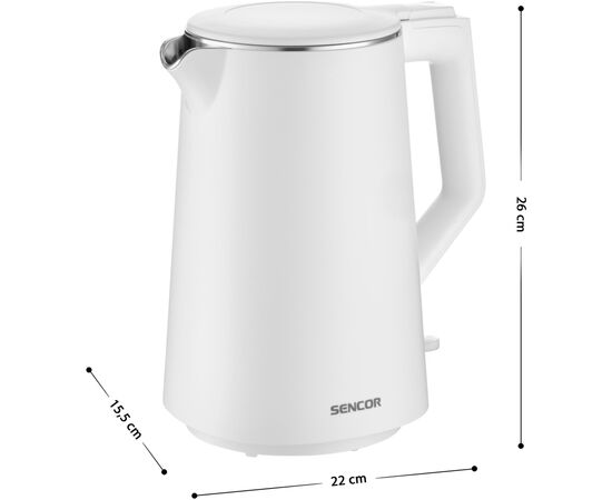 Электрочайник Sencor SWK 0550WH, изображение 2