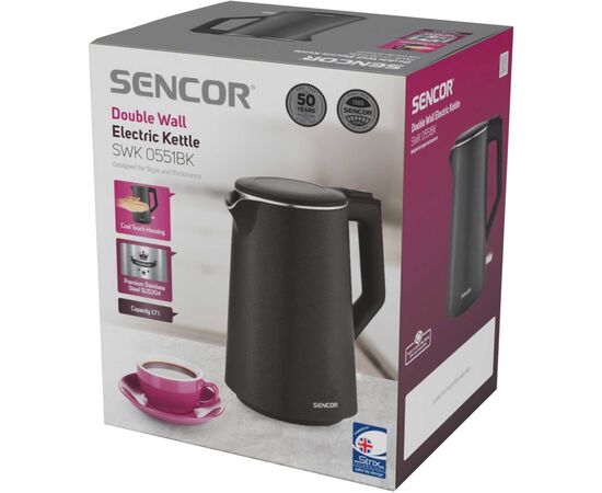 Электрочайник Sencor SWK 0551BK, изображение 13