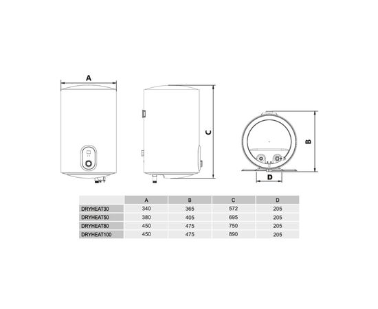Бойлер Gorenje DryHeat 30 (747936), зображення 2