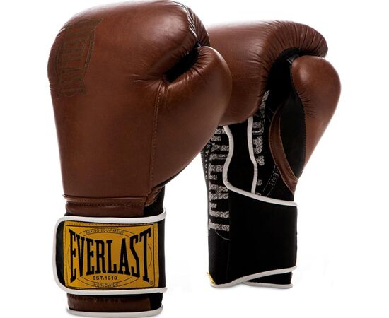 Боксерські рукавички Everlast 1910 Classic Training Glove P00002501 коричневий 12 унцій (009283610302)
