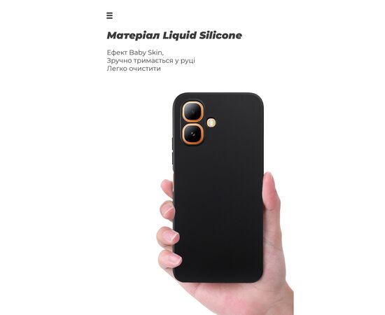 Чохол до мобільного телефона Armorstandart ICON Infinix Smart 20 4G Camera Cover Black (ARM90623), зображення 7