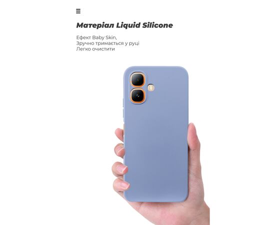 Чохол до мобільного телефона Armorstandart ICON Infinix Smart 20 4G Camera Cover Lavender (ARM91385), зображення 7