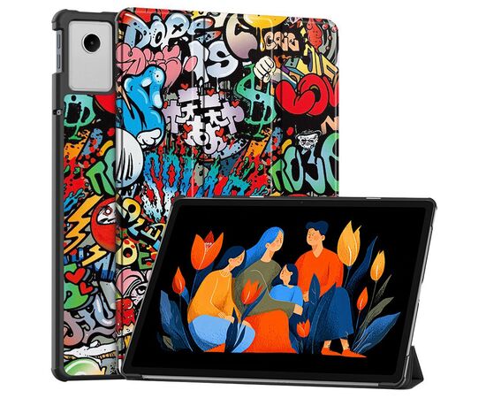 Чохол до планшета BeCover Smart Case Lenovo Idea Tab Plus 12.1" Graffiti (715087), зображення 2