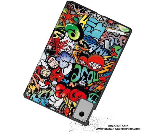 Чохол до планшета BeCover Smart Case Lenovo Idea Tab Plus 12.1" Graffiti (715087), зображення 5