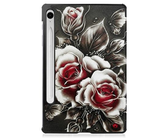 Чохол до планшета BeCover Smart Case Samsung Galaxy Tab S10 Lite SM-X400/406 10.9" Black Rose (715924), зображення 4
