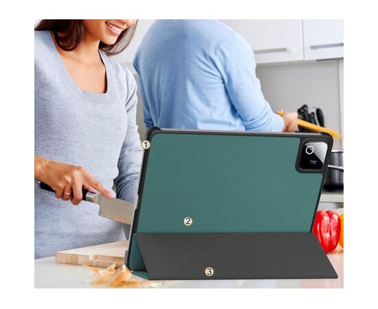 Чохол до планшета BeCover Smart Case Xiaomi Pad 8 / 8 Pro 11.2" Dark Green (714583), зображення 6