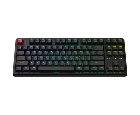 Клавіатура Keychron C3 Max Super Red Switch RGB Wireless/Bluetooth/USB UA Black (C3M-H1-UA), зображення 2
