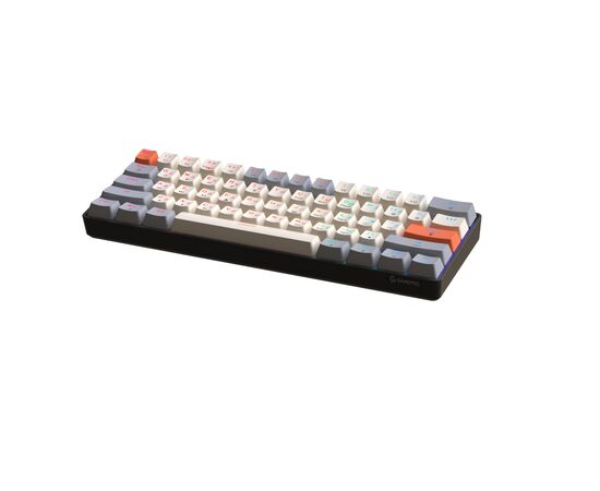 Клавіатура GamePro MK130 V2 Infinity QLAB Sakura Linear RGB USB UA Black (MK130-V2-B-QS), зображення 5