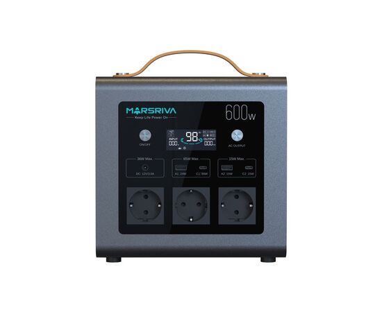 Зарядная станция Marsriva MP6 Plus 600W 512Wh (MP6Plus_MARSRIVA)