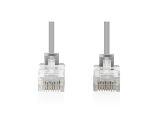 Патч-корд 3м, UTP, cat.6, Sliim, AWG 32/7, Cu, LSZH, grey Digitus (DK-1618-030S), изображение 5