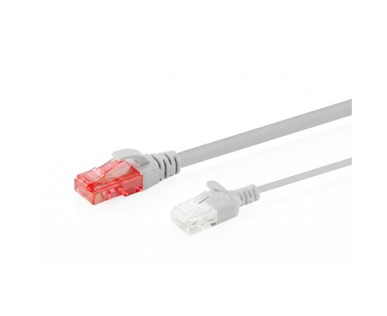 Патч-корд 5м, UTP, cat.6, Sliim, AWG 32/7, Cu, LSZH, grey Digitus (DK-1618-050S), изображение 5