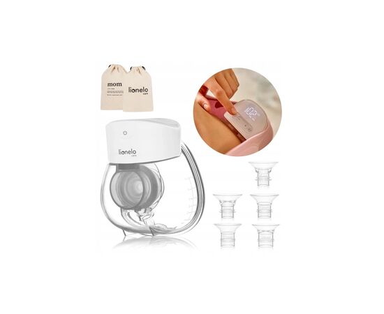 Молокоотсос Lionelo двухфазный электрический Fidi Free Lumi White Natural (LOC-FIDI FREE LUMI WHITE NATURAL)