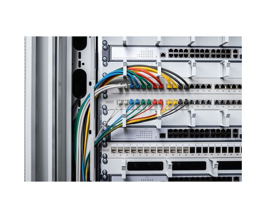 Патч-корд 0.3м, UTP, cat.6, Sliim, AWG 32/7, Cu, LSZH, grey Digitus (DK-1618-003S), изображение 2