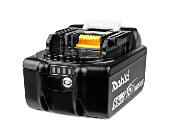 Акумулятор до електроінструменту Makita LXT BL1860B Li-Ion, 18В, 6Ah, індикація (197422-4), зображення 4