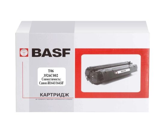 Тонер-картридж BASF для Canon iR1643/1643i/1643iF аналог T06/3526C002 Black 20.5K (BASF-KT-T06), зображення 2