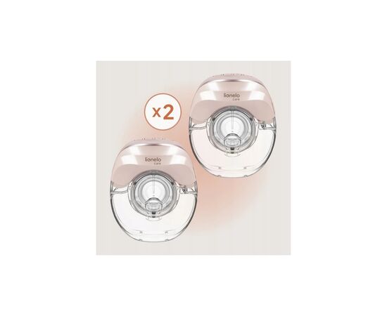 Молокоотсос Lionelo двойной беспроводной трехфазный Lionelo Fidi Free Slim Duo (LOC-FIDI FREE SLIM DUO), изображение 2