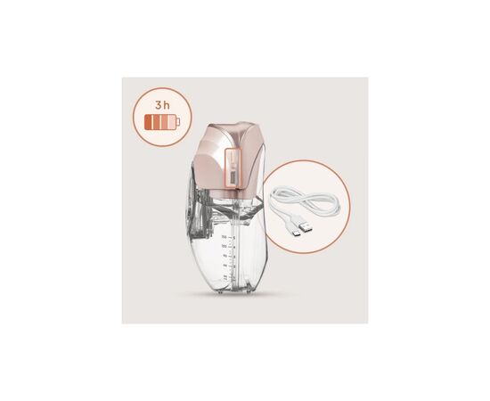 Молокоотсос Lionelo двойной беспроводной трехфазный Lionelo Fidi Free Slim Duo (LOC-FIDI FREE SLIM DUO), изображение 6