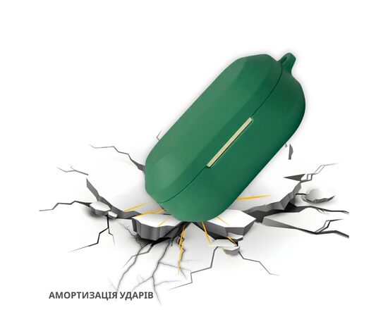 Чехол для наушников BeCover Silicon для Realme Buds Air 8 Green (715899), изображение 2