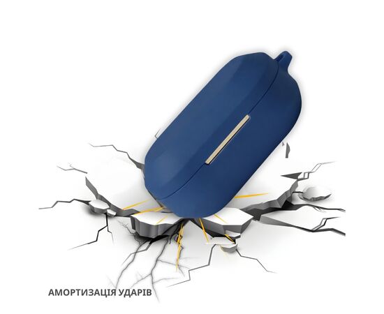 Чехол для наушников BeCover Silicon для Realme Buds Air 8 Blue (715898), изображение 2