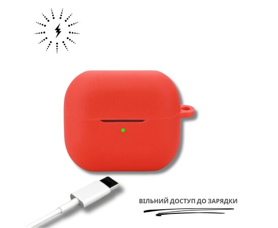 Чехол для наушников BeCover Silicon для Samsung Galaxy Buds 3 Red (715114), изображение 3