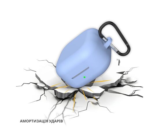 Чехол для наушников BeCover Silicon для Samsung Galaxy Buds 4 / 4 Pro Blue (715879), изображение 2
