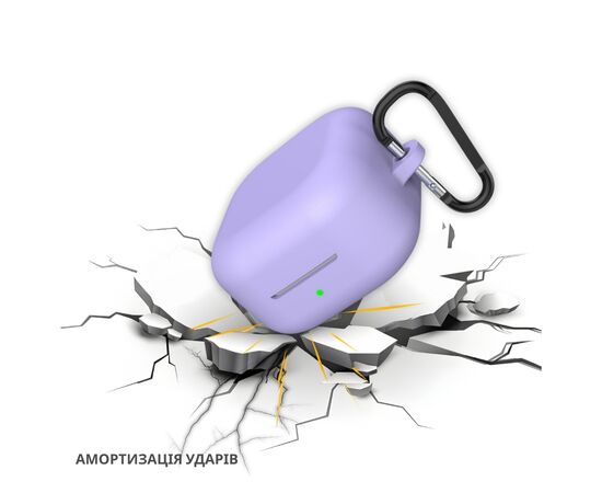Чехол для наушников BeCover Silicon для Samsung Galaxy Buds 4 / 4 Pro Purple (715880), изображение 2
