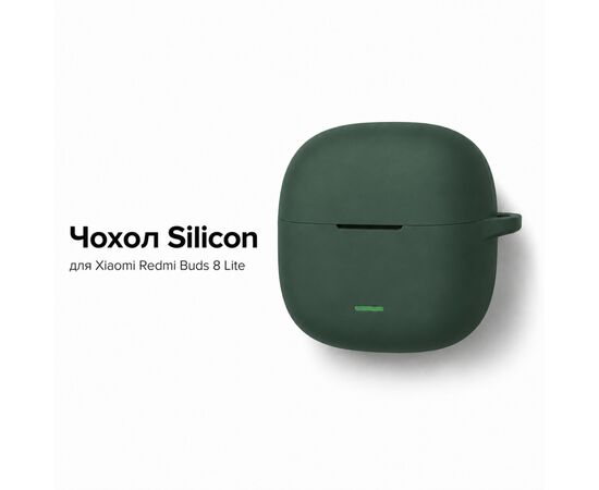 Чехол для наушников BeCover Silicon для Xiaomi Redmi Buds 8 Lite Green (715906)