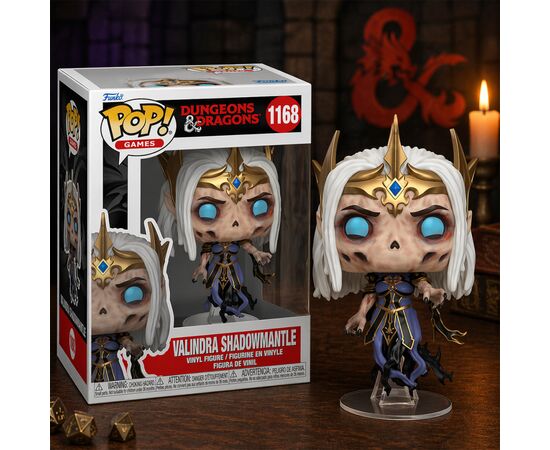 Фігурка Funko Pop серії Підземелля та Дракони - Валіндра Шедоумантл (91561), зображення 3