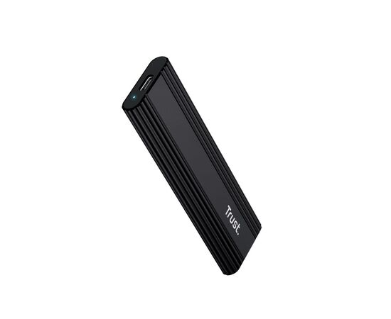 Кишеня зовнішня Trust USB-C to M.2 NVMe SSD Enclosure USB 3.2 Gen2 10Gbps aluminum black (25806_TRUST)