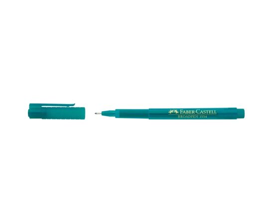 Лайнер Faber-Castell BROADPEN 1554 бірюзовий, 0,8 мм (1983), зображення 2