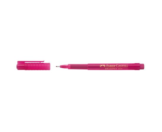 Лайнер Faber-Castell BROADPEN 1554 рожевий, 0,8 мм (25786), зображення 2