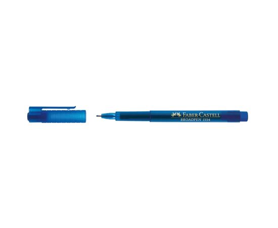 Лайнер Faber-Castell BROADPEN 1554 синій, 0,8 мм (25791), зображення 2