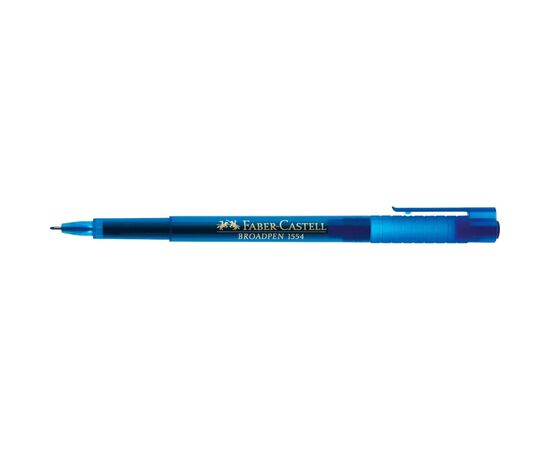Лайнер Faber-Castell BROADPEN 1554 синій, 0,8 мм (25791), зображення 3