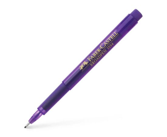 Лайнер Faber-Castell BROADPEN 1554 фіолетовий, 0,8 мм (25788)