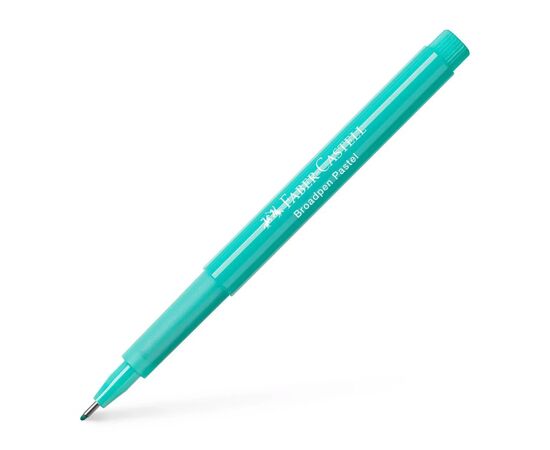 Лайнер Faber-Castell BROADPEN 1554 Pastel Turquoise, колір пастельний бірюзовий, 0,8 мм (30749)
