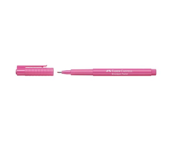 Лайнер Faber-Castell BROADPEN 1554 Pastel Purplepink, колір пурпурний, 0,8 мм (30748), зображення 2