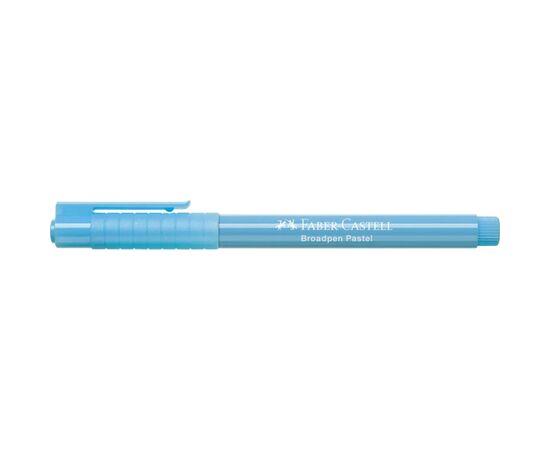 Лайнер Faber-Castell BROADPEN 1554 Pastel Light Blue, колір світло-блакитний, 0,8 мм (30750), зображення 3