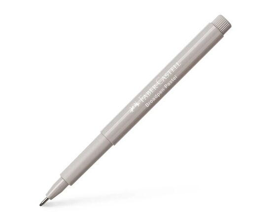 Лайнер Faber-Castell BROADPEN 1554 Pastel Grey, колір пастельний сірий, 0,8 мм (30751)