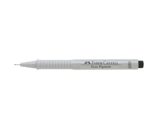 Лайнер Faber-Castell для графічних робіт Ecco Pigment, діаметр 0,05 мм, колір чорний (26995), зображення 3