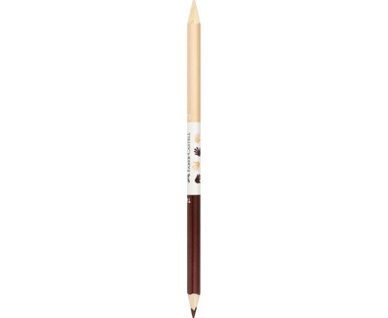 Олівці кольорові Faber-Castell Children of the World 24 кольору тригранні + 3 двосторонніх круглих, (511515) (32332), зображення 3