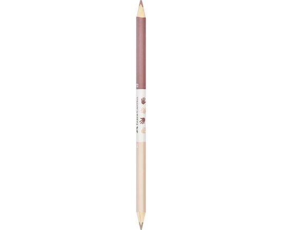 Олівці кольорові Faber-Castell Children of the World 24 кольору тригранні + 3 двосторонніх круглих, (511515) (32332), зображення 4